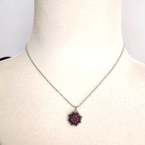 Silver Tone Pendant Necklace